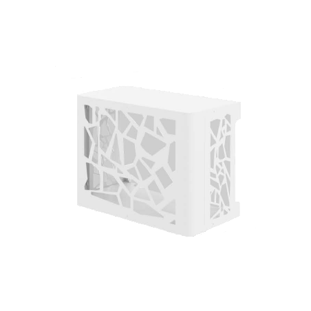 Cache climatisation Design Vega RAL 9002 Blanc