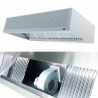 Hotte de cuisine soudée motorisée NOVAX CONFORT 90/10 G F400