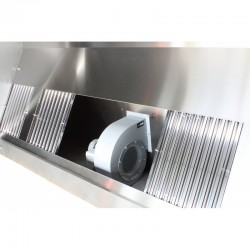 Hotte de cuisine soudée motorisée NOVAX CHEF G F400