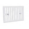 Grille obturable aluminium prélaqué blanc GO BL