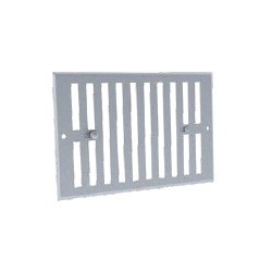 Grille obturable aluminium anodisé GO AN