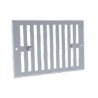 Grille obturable aluminium anodisé GO AN