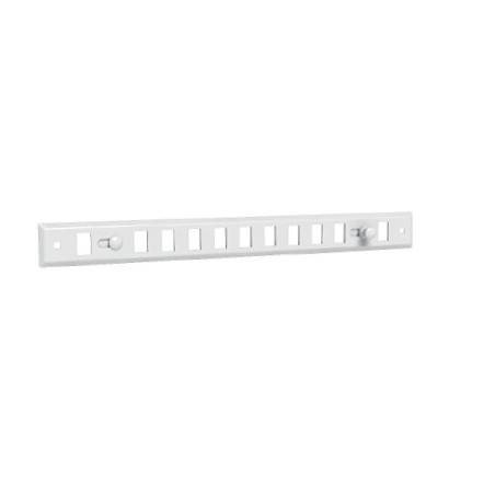 Grille obturable aluminium prélaqué blanc GO BL menuiserie