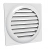 Grille plastique circulaire GAE avec grille anti-moustiques