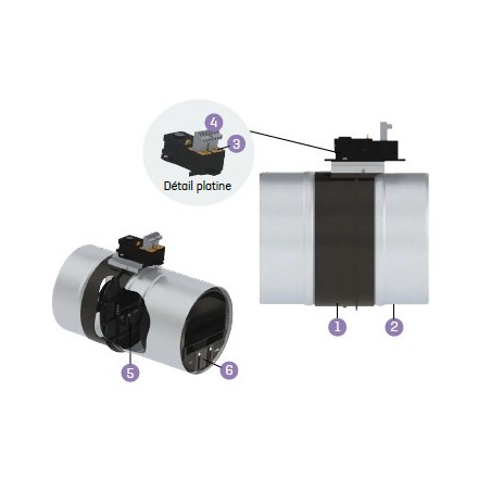 Registre RM2VT double vérin bi-débit