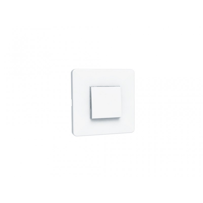 Bouton poussoir blanc ANJOS