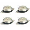 Sachet de 4 Plots antivibratiles PAVZ
