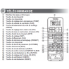 Télécommande infrarouge chaud seul RC-WH-TB01NE Toshiba