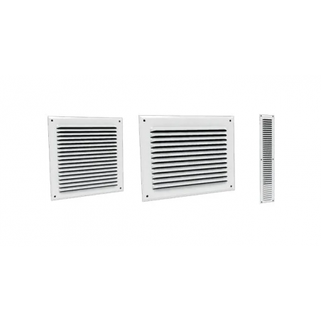 GABL - Grille plate blanche