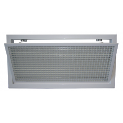 KMDIF - Grille reprise ailettes 45 ° + filtre
