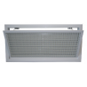 KMDIF - Grille reprise ailettes 45 ° + filtre