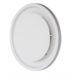 Diffuseur circulaire disque RAL 9003 - DCDU