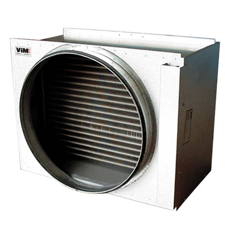 Batterie eau chaude circulaire 2 rangs - CWWC