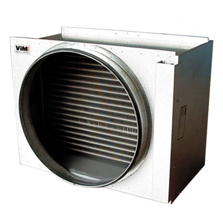 Batterie eau chaude circulaire 2 rangs - CWWC