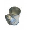 Té 90° D.125 mm à joints