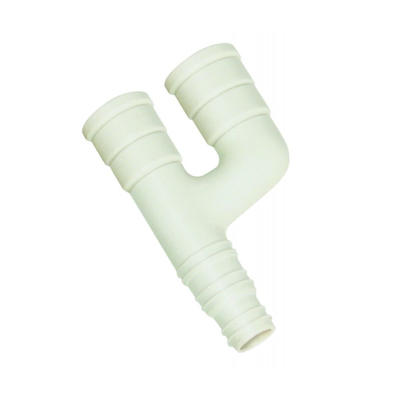 Raccord Y pour tube condensats