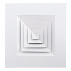Diffuseurs carrés en alu
