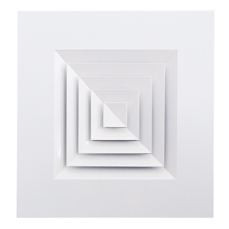 Diffuseurs carrés en alu