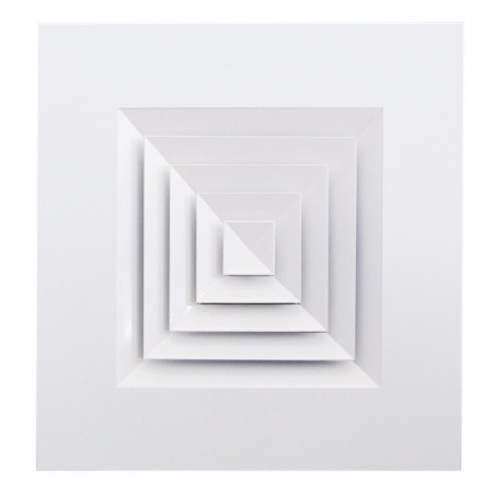 Diffuseurs carrés en alu