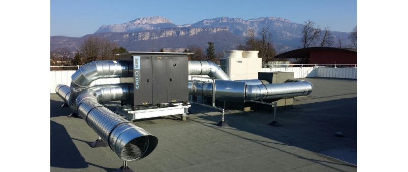 Traitement de l'air VMC : centrales, filtres, batteries et accessoires