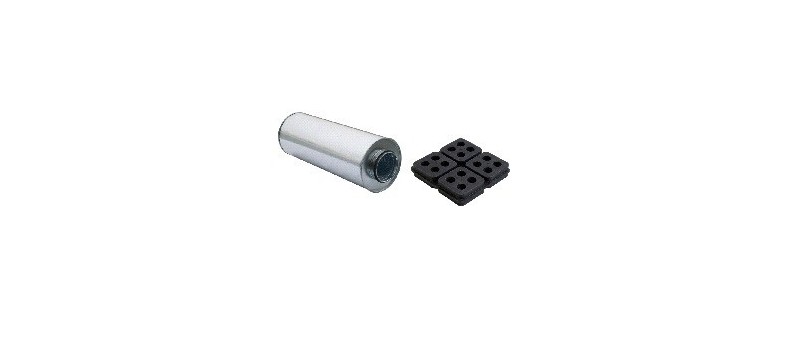 Notre gamme de silencieux et antivibratiles pour réseau VMC