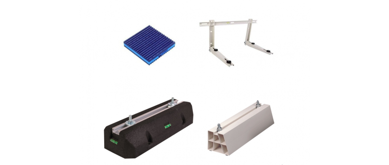 Supports muraux et au sol groupe extérieur de climatisation